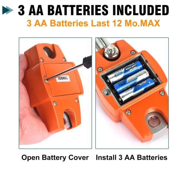 Balanzas de gancho 200kg y 500kg