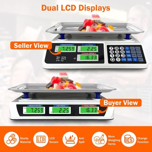 balanza digital de mesa 40kg